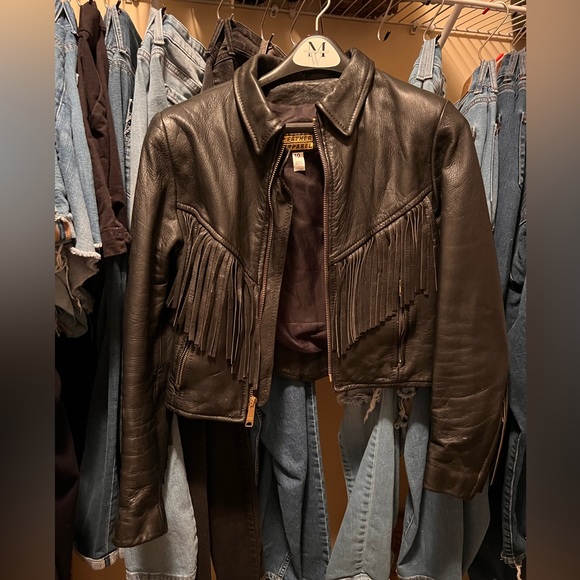 Genuine Leather Jacket - Picture 1 of 3